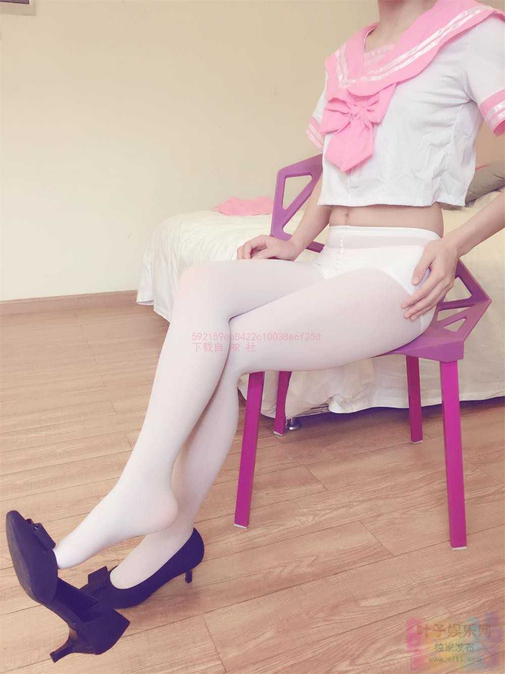 安娜CHA – 粉色水手服白丝（3）